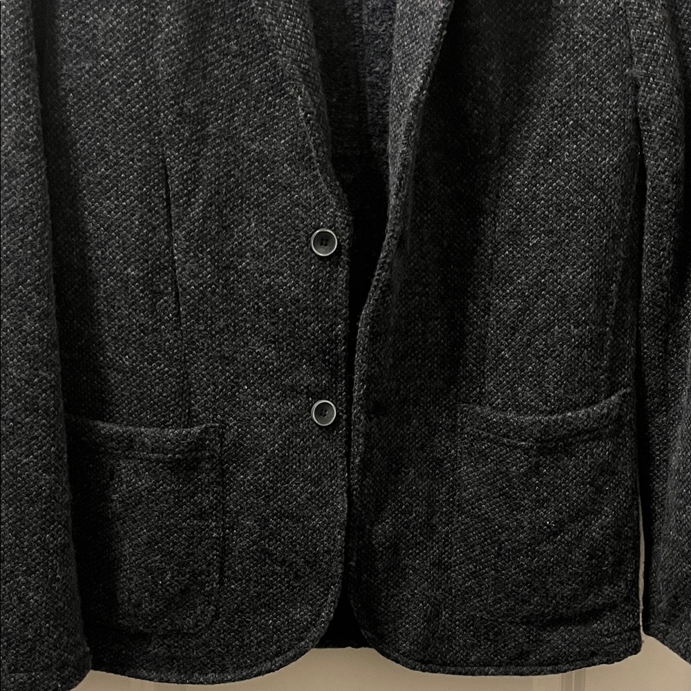 EC Wool & Co Men's Gray Blazer Size M - Picture 2 of 6